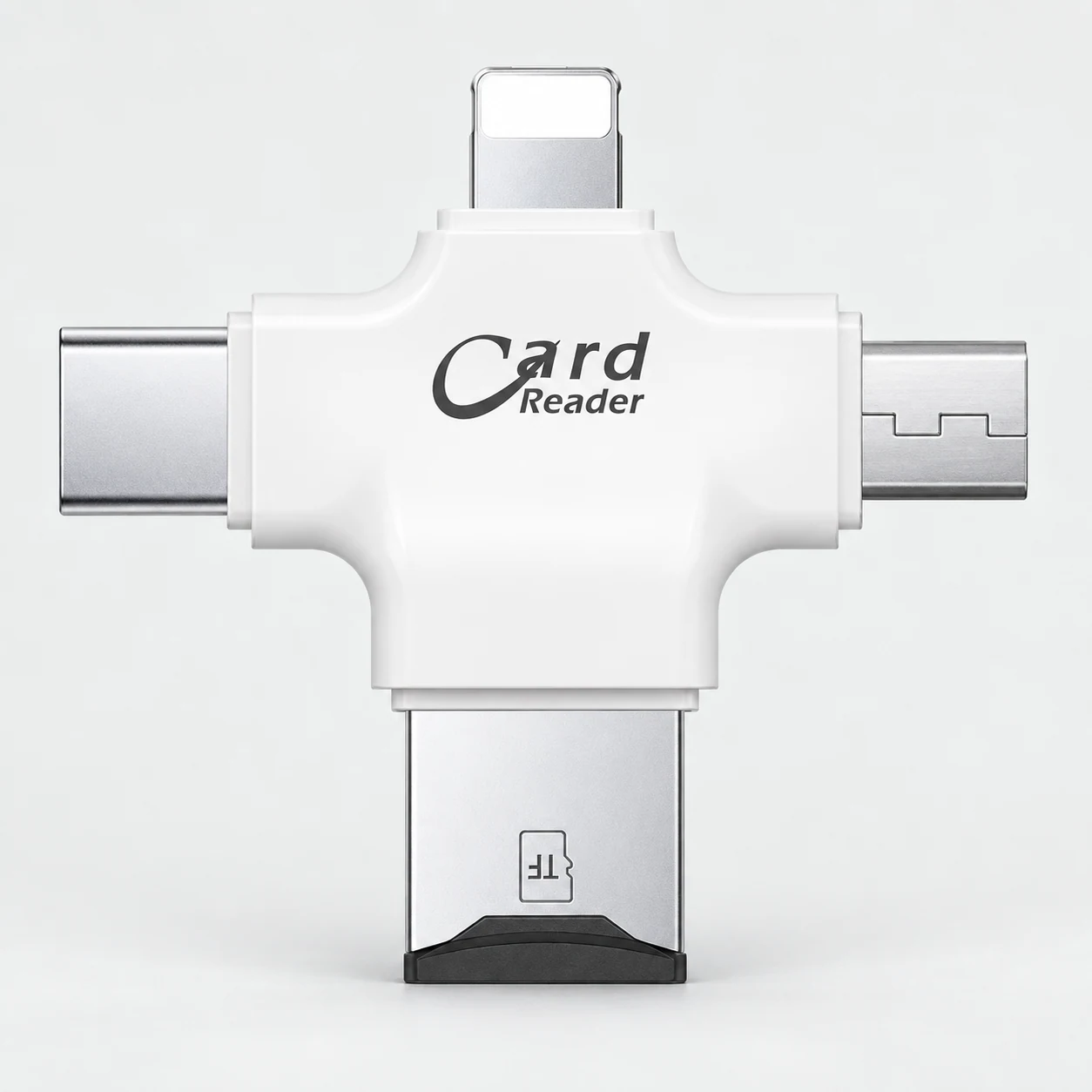 Lecteur de cartes pour smartphone — Blanc