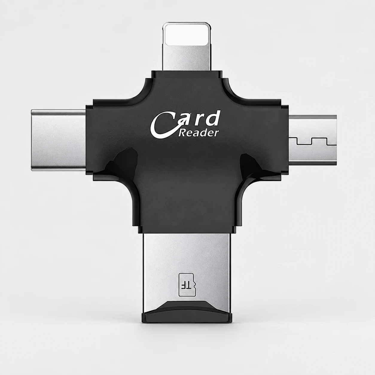Lecteur de cartes pour smartphone — Noir