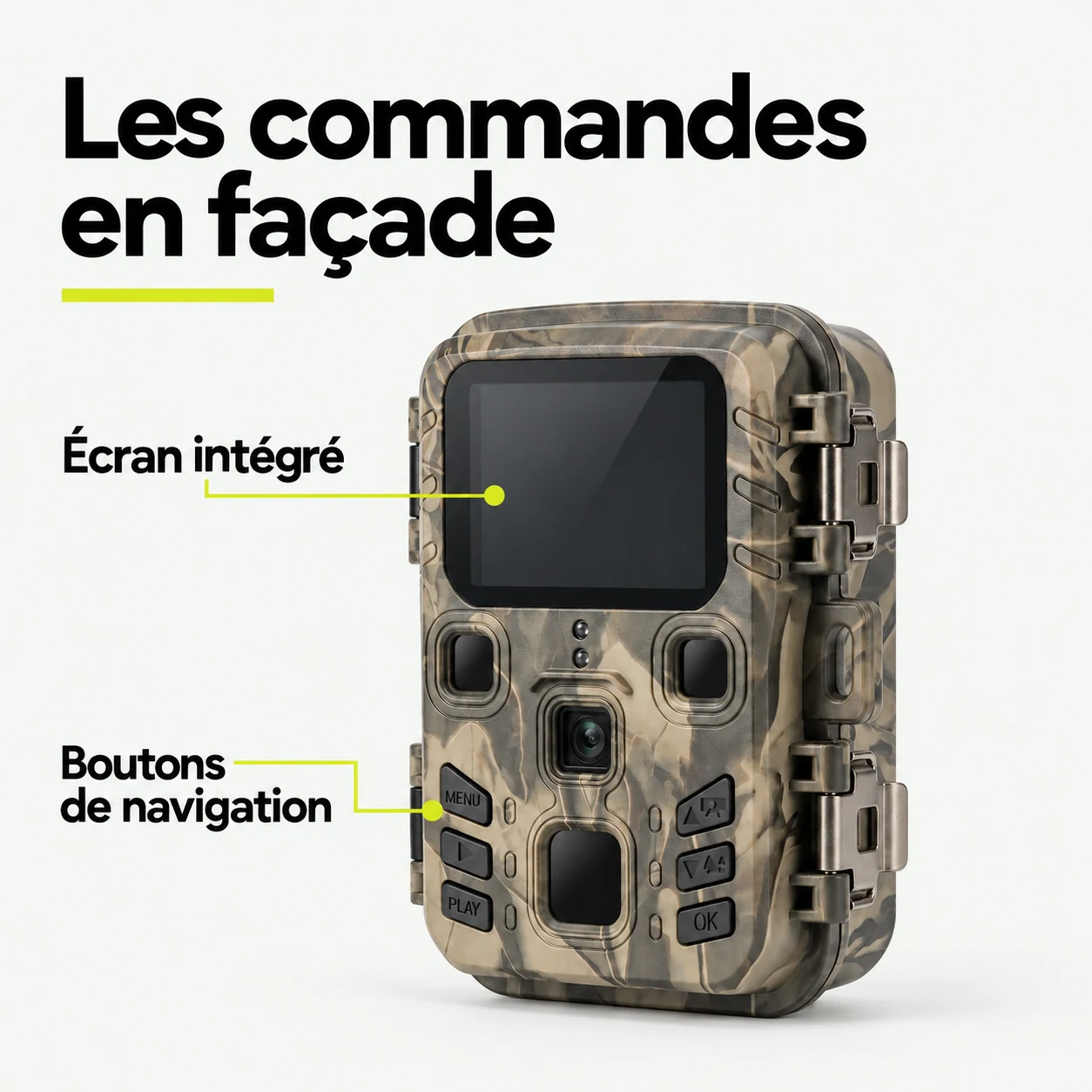 Caméra de chasse ON-16, Vue 4