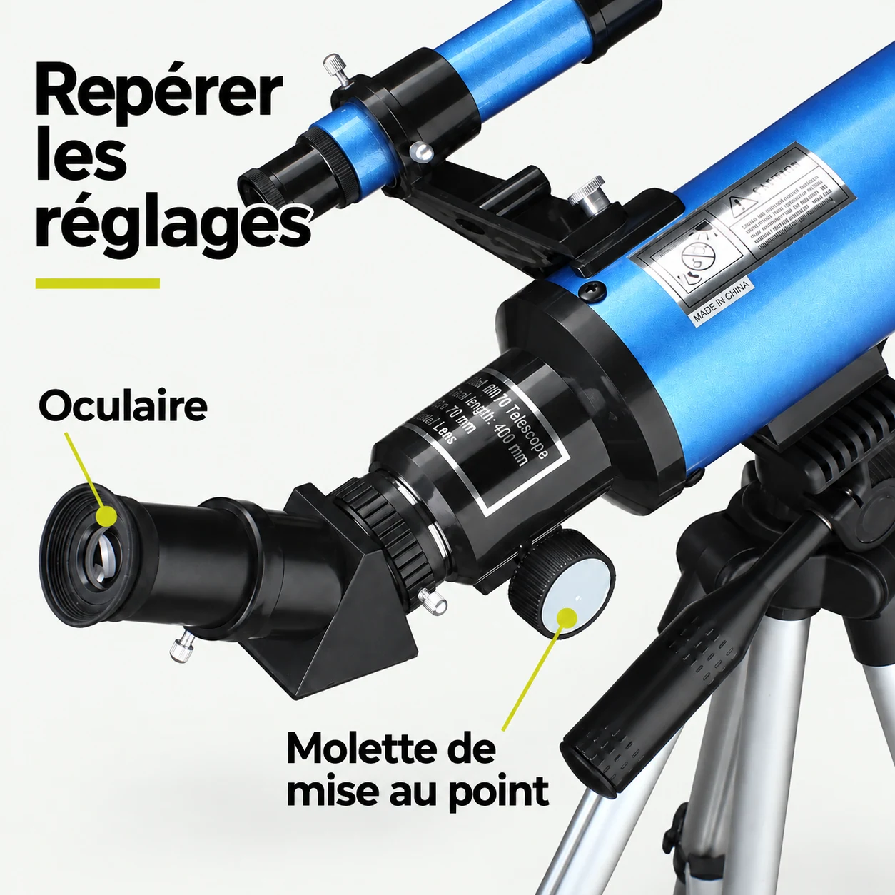 Télescope astronomique CC-07, Vue 3