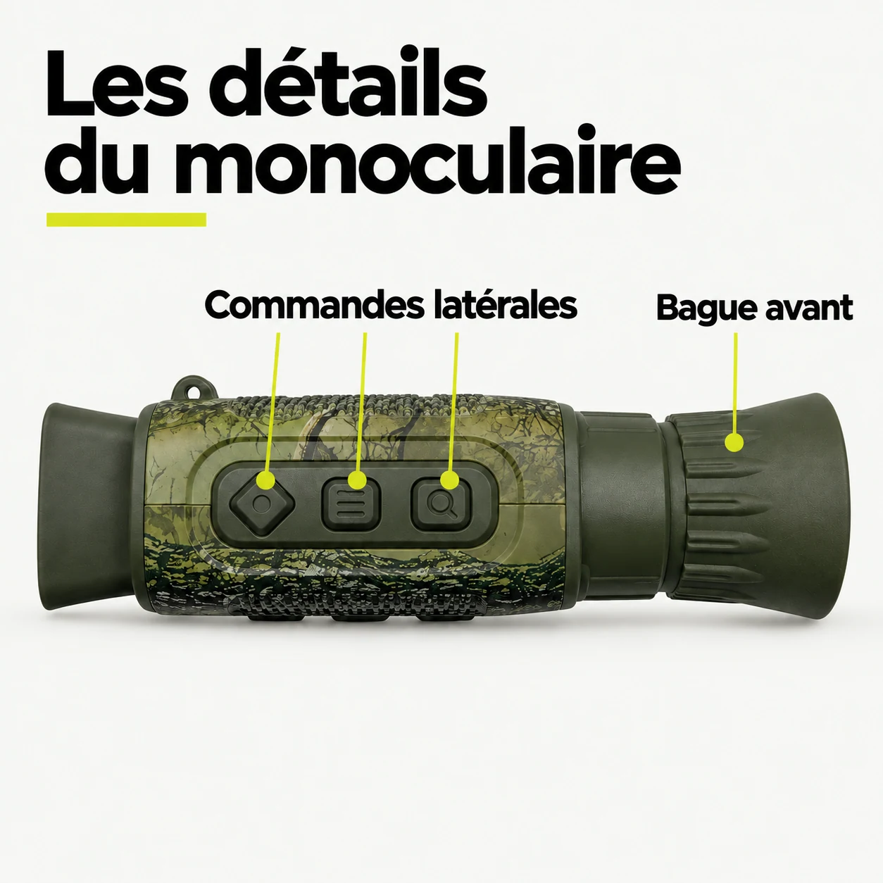 Monoculaire de vision nocturne CC-10, Vue 3