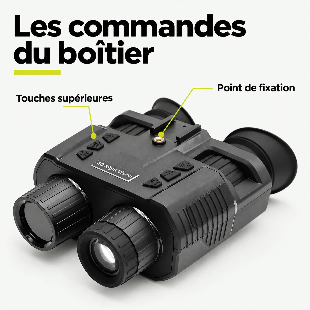 Jumelles de vision nocturne à fixation sur la tête CC-13, Vue 4