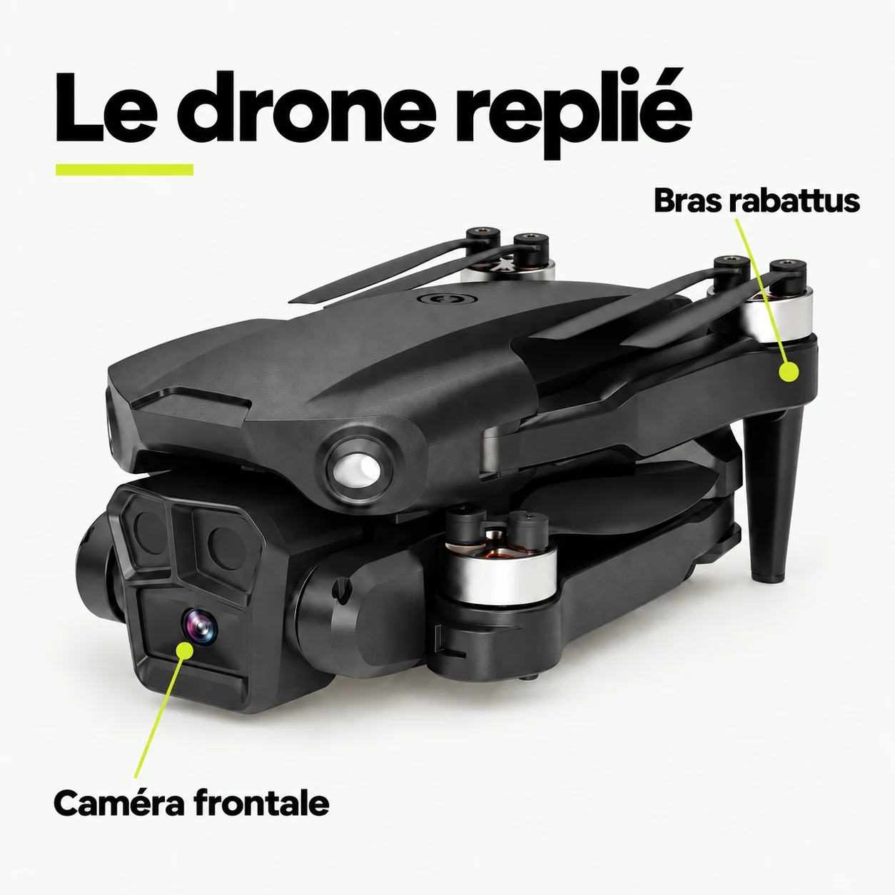 Drone vidéo CC-23, Vue 3