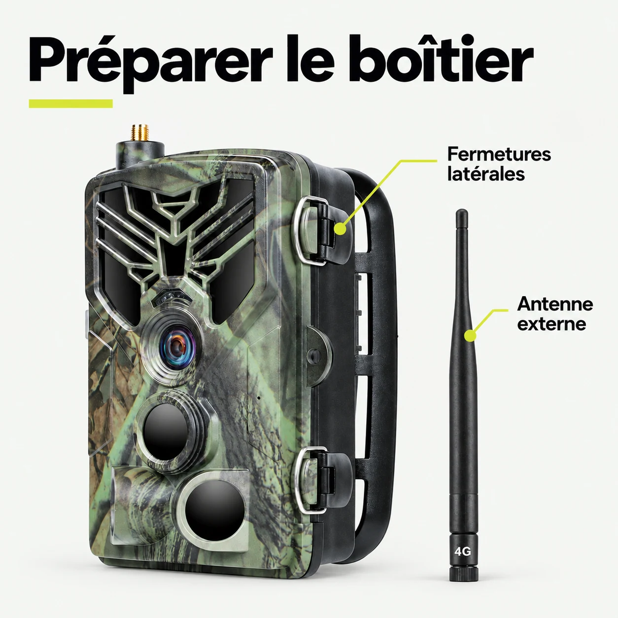 Caméra de chasse CC-25, Vue 3