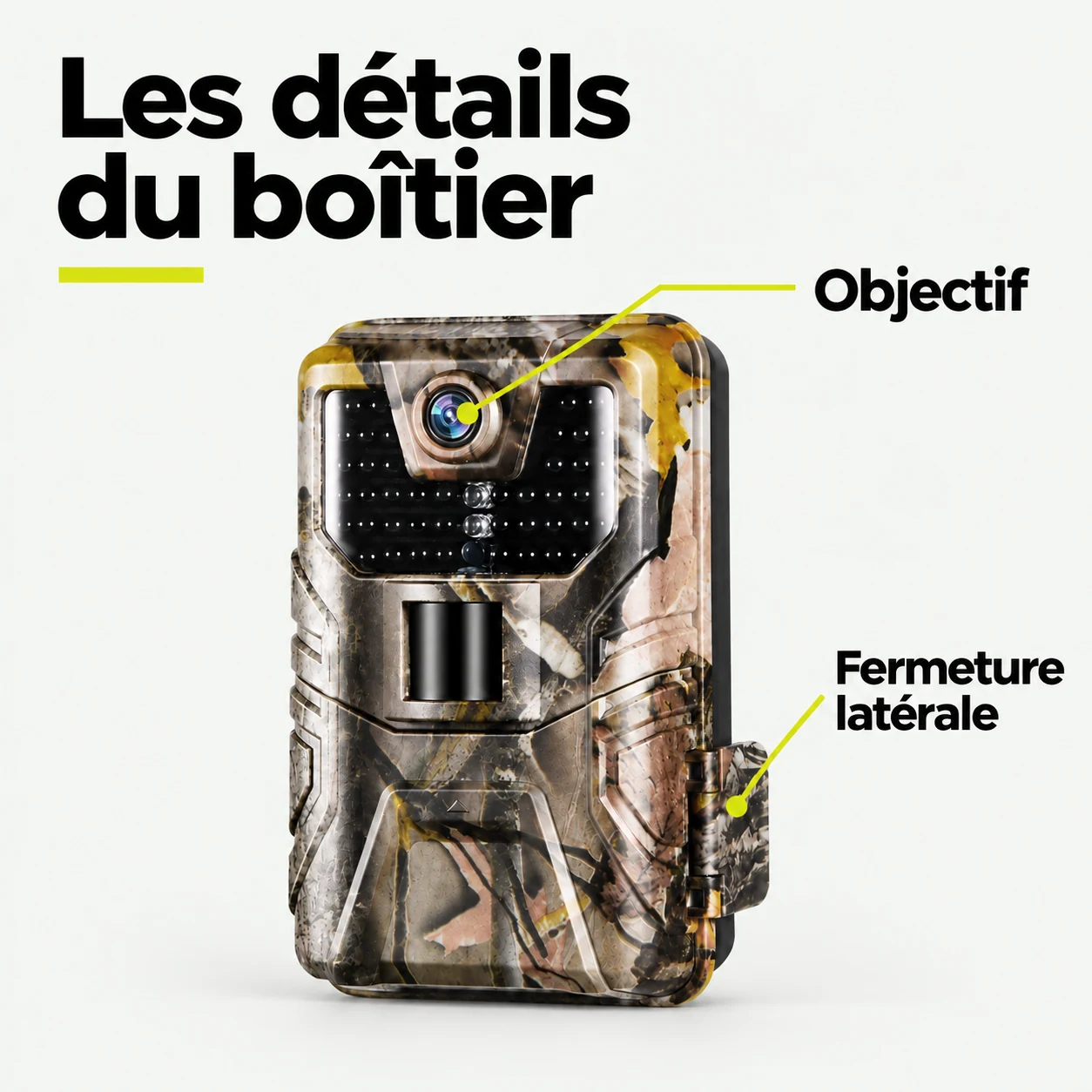 Caméra de chasse CC-40, Vue 2